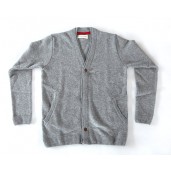 Pull Shark Cardigan Light Grey