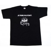 Tshirt "j'fume plus de shit"